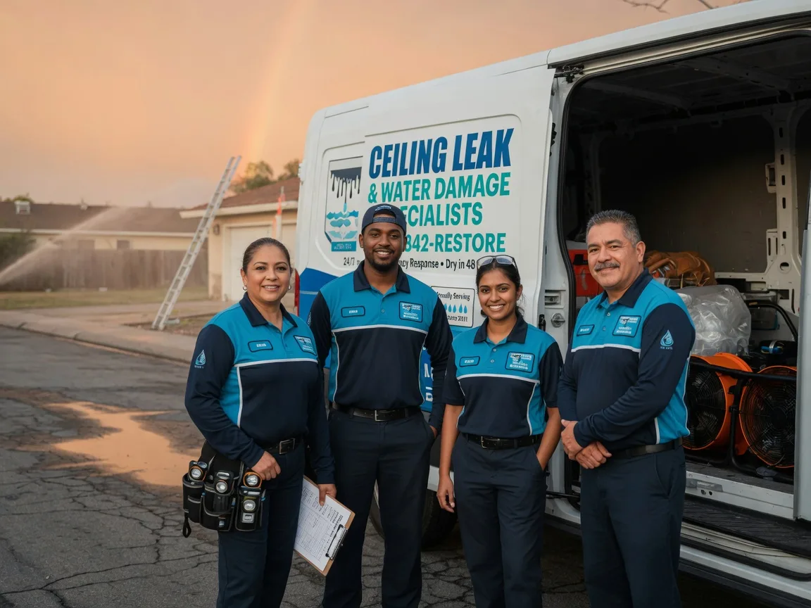 Ceiling Leak Cleanup company in Otley, IA
