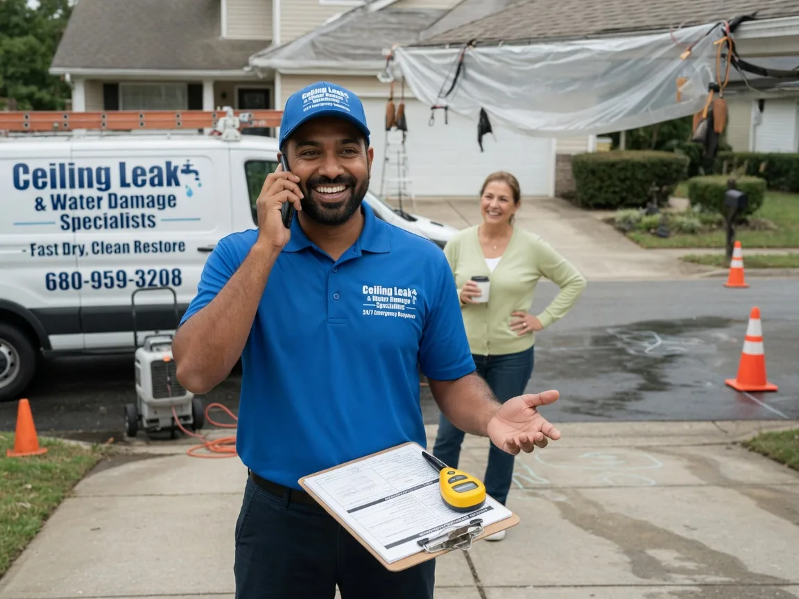 Ceiling Leak Cleanup Otley, IA FAQs